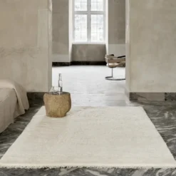 Dywan Soft Savannah Biały Linie Design