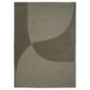 Dywan Split Plains Zielony Linie Design