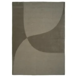 Dywan Split Plains Zielony Linie Design