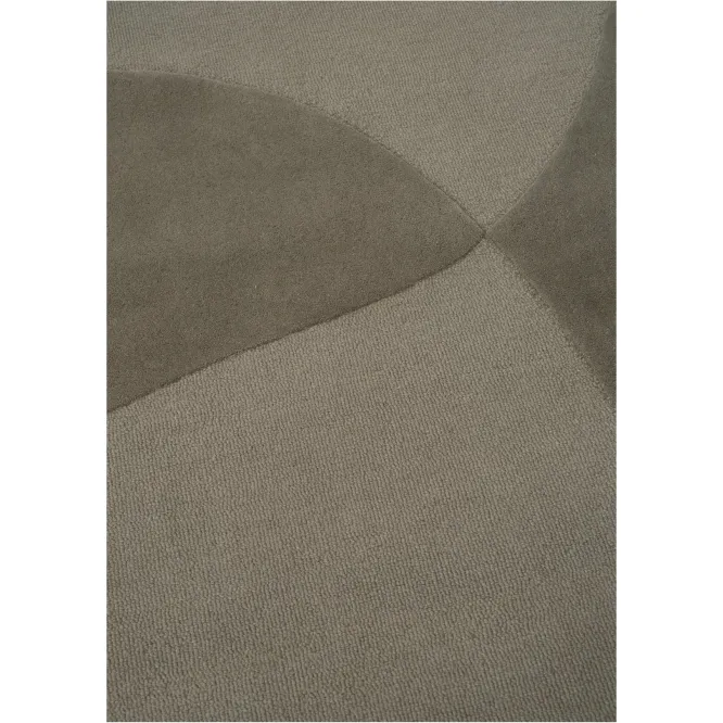 Dywan Split Plains Zielony Linie Design