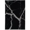 Dywan Statuario Black 160X230 Cm Carpet Decor