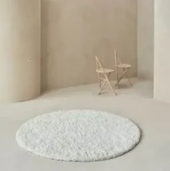 Dywan Vantaa Okrągły Linie Design