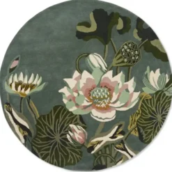 Dywan Waterlily Midnight Point Wedgwood