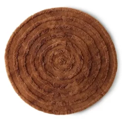 Dywan Wełniany Round Mahoń Hkliving
