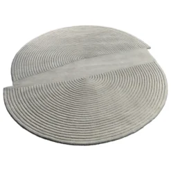 Dywan Zen Split 157X180 Cm Jasnoszary Bolia