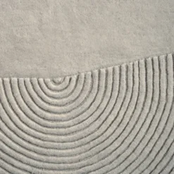Dywan Zen Split 157X180 Cm Jasnoszary Bolia