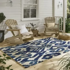 Dywan Zewnętrzny Kasuri Indigo Sanderson