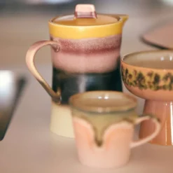 Dzbanek Ceramiczny Do Herbaty 70S Sunset Hkliving