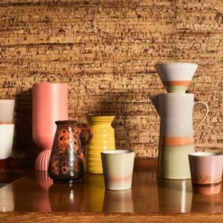 Dzbanek Ceramiczny Do Herbaty 70S Sunset Hkliving