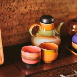 Dzbanek Ceramiczny Do Kawy 70S Morning Hkliving