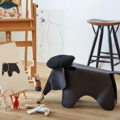 Figura Dekoracyjna Eames Elephan Re Błękitna Vitra