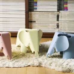 Figura Dekoracyjna Eames Elephan Re Czarna Vitra