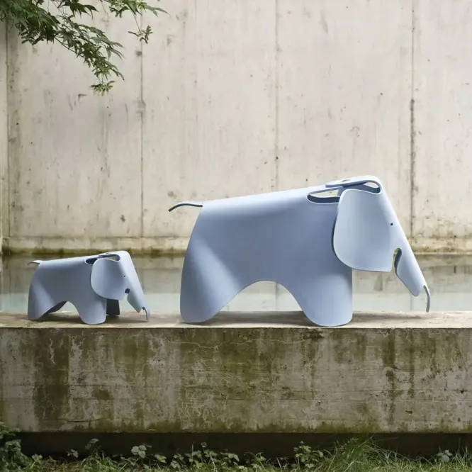 Figura Dekoracyjna Eames Elephan Re Czarna Vitra
