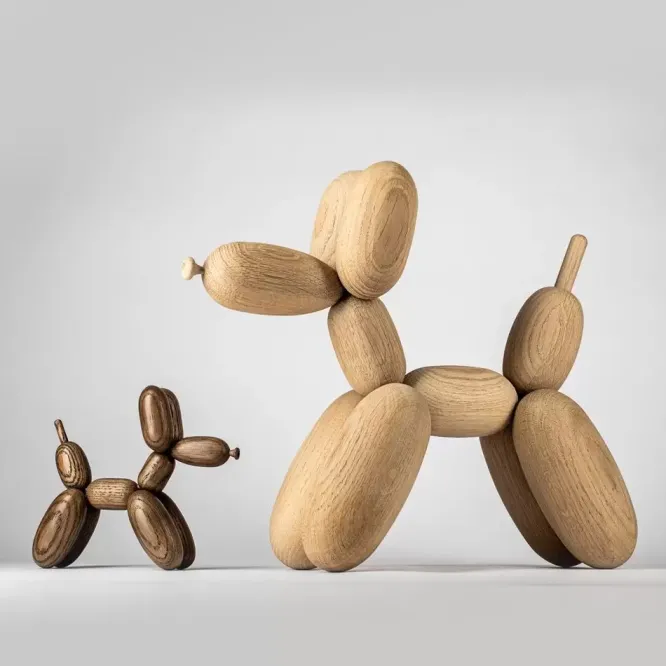 Figurka Dekoracyjna Ballon Dog Dąb Ciemny S Boyhood