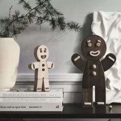 Figurka Dekoracyjna Gingerbread Man Dąb Naturalny S Boyhood