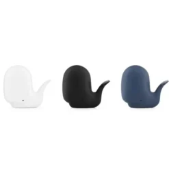 Figurka Dekoracyjna Happy Whale Czarna Normann Copenhagen