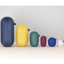 Figurka Dekoracyjna Little Bird 5 Cm Magenta Normann Copenhagen