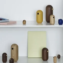 Figurka Dekoracyjna Little Bird 7 Cm Orzech Normann Copenhagen