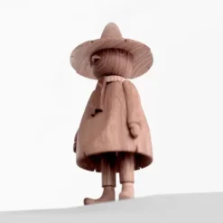 Figurka Dekoracyjna Moomin X Snufkin Dąb Naturalny S Boyhood
