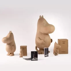 Figurka Dekoracyjna Moomin X Moomintroll Dąb Naturalny S Boyhood
