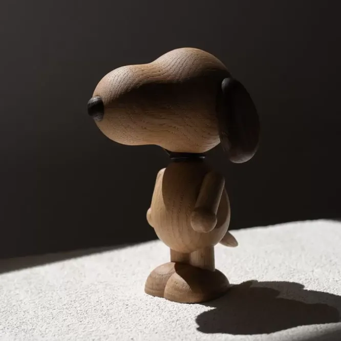Figurka Dekoracyjna Peanut X Snoopy Dąb Ciemny L Boyhood