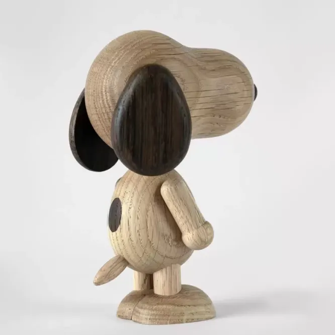 Figurka Dekoracyjna Peanut X Snoopy Dąb Ciemny L Boyhood