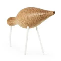 Figurka Dekoracyjna Shorebird Duża Biała-Dąb Normann Copenhagen