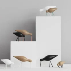 Figurka Dekoracyjna Shorebird Duża Biała-Dąb Normann Copenhagen