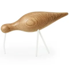 Figurka Dekoracyjna Shorebird Duża Biała-Dąb Normann Copenhagen