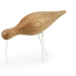 Figurka Dekoracyjna Shorebird Duża Biała-Dąb Normann Copenhagen