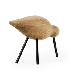Figurka Dekoracyjna Shorebird Średnia Czarna-Dąb Normann Copenhagen