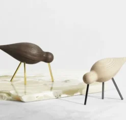 Figurka Dekoracyjna Shorebird Duża Orzech Normann Copenhagen
