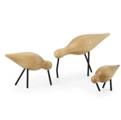 Figurka Dekoracyjna Shorebird Mała Czarna-Dąb Normann Copenhagen
