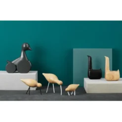 Figurka Dekoracyjna Shorebird Mała Czarna-Dąb Normann Copenhagen