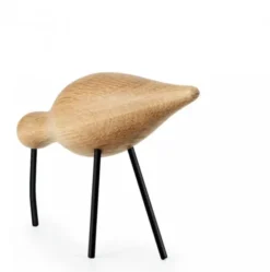 Figurka Dekoracyjna Shorebird Duża Czarna-Dąb Normann Copenhagen