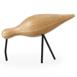 Figurka Dekoracyjna Shorebird Duża Czarna-Dąb Normann Copenhagen