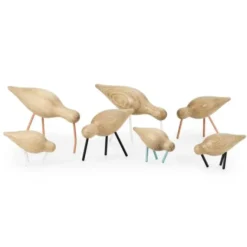 Figurka Dekoracyjna Shorebird Duża Czarna-Dąb Normann Copenhagen