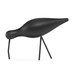 Figurka Dekoracyjna Shorebird Duża Czarna Normann Copenhagen