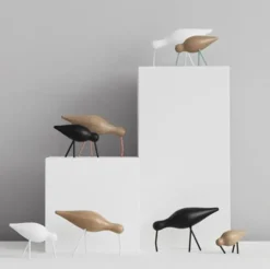 Figurka Dekoracyjna Shorebird Mała Czarna Normann Copenhagen