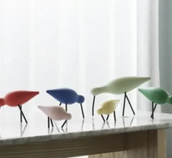 Figurka Dekoracyjna Shorebird Średnia Zielona Normann