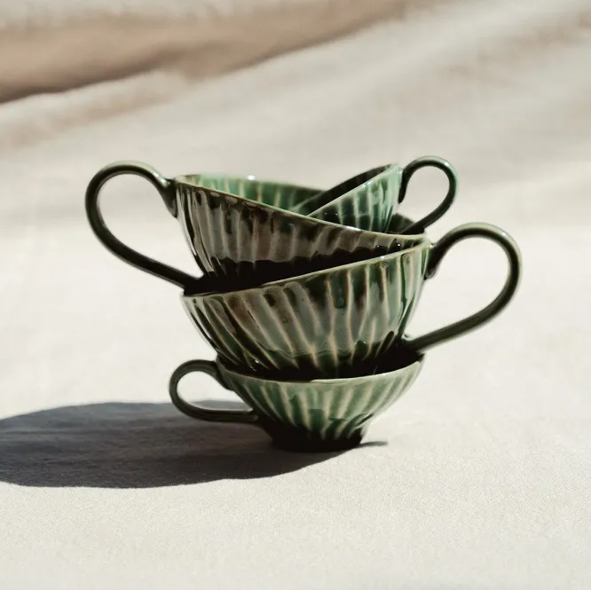 Filiżanka Do Cappuccino Verde Lanza 2 Szt. Serax