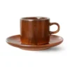Filiżanka Ze Spodkiem Chef Ceramics Pomarańczowa Hkliving