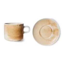Filiżanka Ze Spodkiem Chef Ceramics Kremowa Hkliving