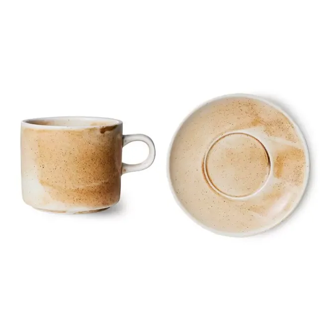 Filiżanka Ze Spodkiem Chef Ceramics Kremowa Hkliving