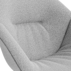 Fotel Aal82 Soft Czarny Dąb - Flamiber Grey Hay