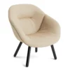 Fotel Aal82 Soft Czarny Dąb - Hallingdal 220 Hay