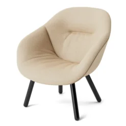 Fotel Aal82 Soft Czarny Dąb - Hallingdal 220 Hay