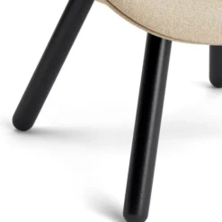 Fotel Aal82 Soft Czarny Dąb - Hallingdal 220 Hay