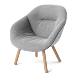 Fotel Aal82 Soft Naturalny Dąb - Hallingdal 130 Hay