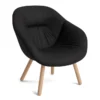 Fotel Aal82 Soft Naturalny Dąb - Sense Black Hay